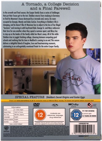 Young Sheldon - Series 7 (Młody Sheldon) [2DVD]