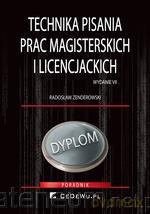 Technika pisania prac magisterskich... [KSIĄŻKA]