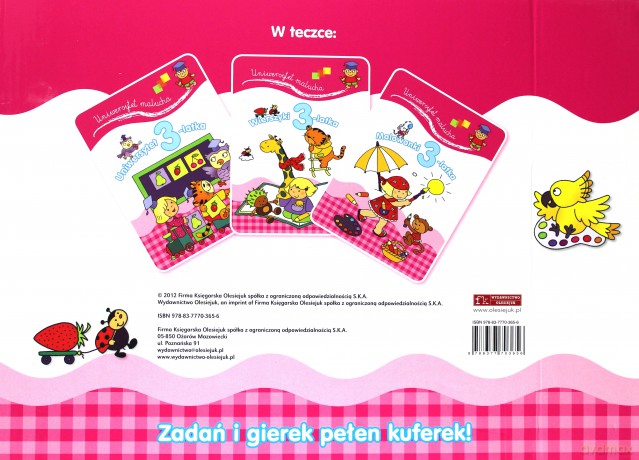 Teczka 3-latka. Uniwersytet malucha [KSIĄŻKA]