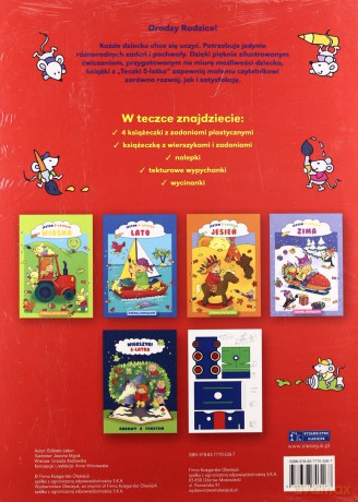 Teczka 5-latka. Zgaduję, rysuję, maluję w.2011 [KSIĄŻKA]