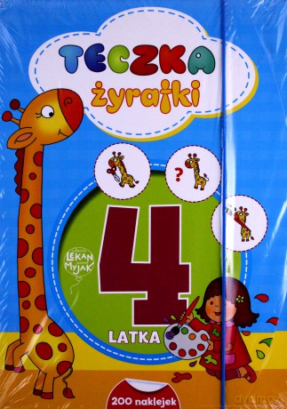 Teczka Żyrafki 4 latka [KSIĄŻKA]