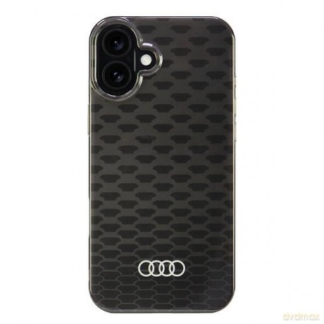 Etui Audi IML Stitching Pattern MagSafe na iPhone 16 Plus 6.7" - czarne
