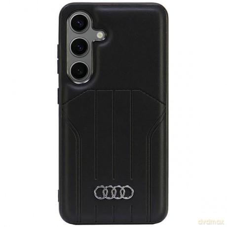 Etui Audi Synthetic Leather MagSafe na Samsung Galaxy S24 - czarne