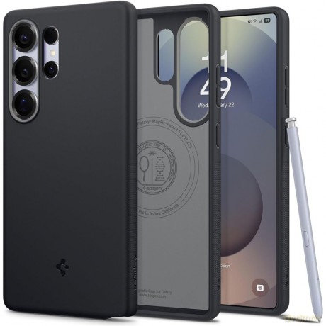 Etui Caseology Nano Pop na Samsung Galaxy S25 Ultra - czarne