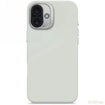 Etui Decoded AntiMicrobial Silicone Backcover z MagSafe do iPhone 16 Plus - szare