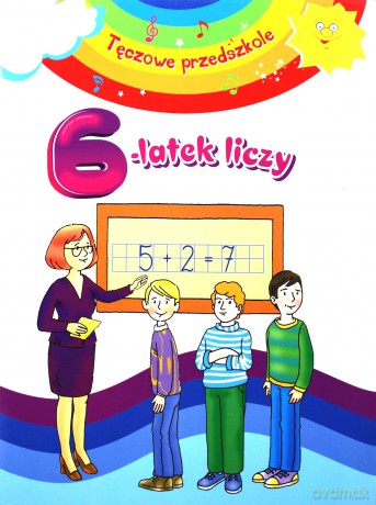 Tęczowe przedszkole - 6-latek liczy [KSIĄŻKA]