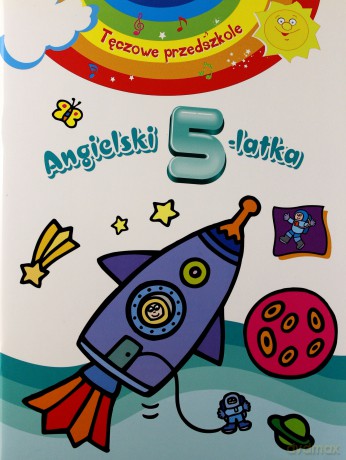Tęczowe przedszkole - Angielski 5-latka [KSIĄŻKA]