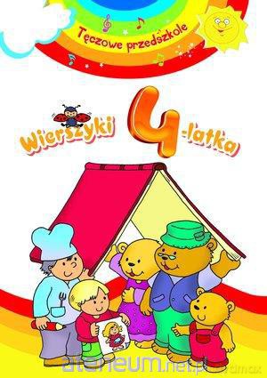 Tęczowe przedszkole - Wierszyki 4-latka [KSIĄŻKA]
