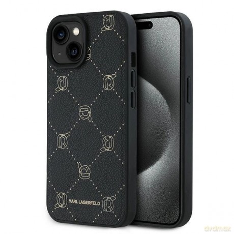 Etui Karl Lagerfeld Karl Head MagSafe na iPhone 15 Plus - czarne