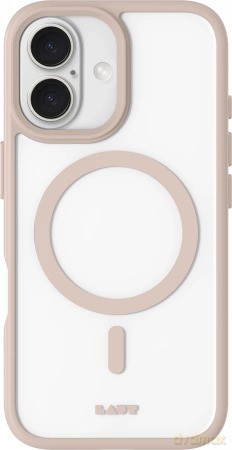 Etui Laut Huex Protect MagSafe na iPhone 16 - beżowe