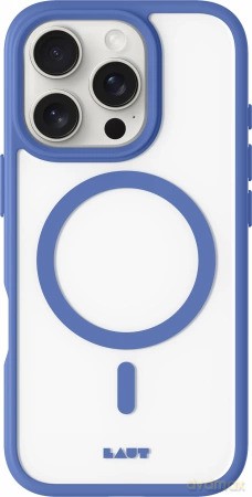 Etui Laut Huex ProtectMagSafe na iPhone 16 Pro - niebieskie
