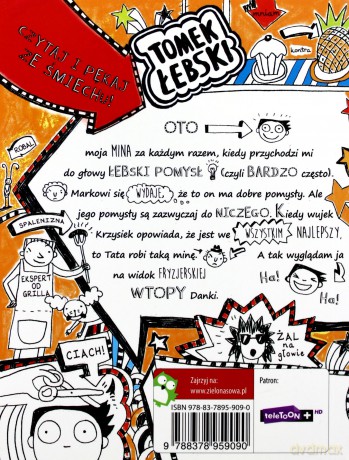 Tomek Łebski i jego (zazwyczaj) łebskie pomysły [KSIĄŻKA]