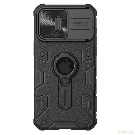 Etui pancerne Nillkin CamShield Armor Case do iPhone 15 Pro Max - czarne