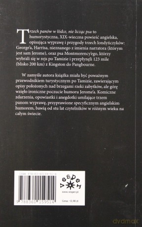 Trzech panów w łódce nie licząc psa [KSIĄŻKA]