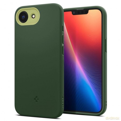 Etui Spigen Nano Pop MagSafe na iPhone 16e - zielony-mat