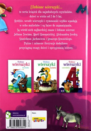 Ulubione wierszyki pięciolatka [KSIĄŻKA]