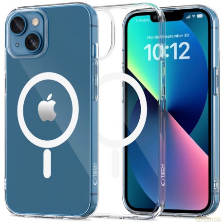 Etui Tech-Protect FlexAir MagSafe na iPhone 13 Mini - przezroczyste