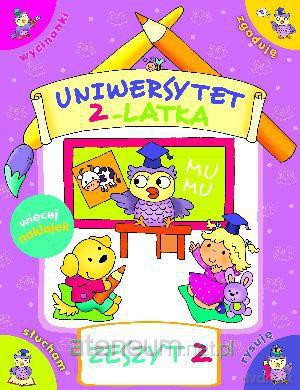 Uniwersytet 2-latka. Zeszyt 2 [KSIĄŻKA]