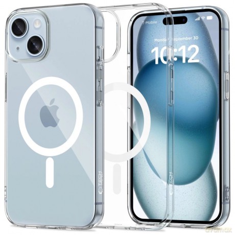 Etui Tech-Protect FlexAir MagSafe na iPhone 15 - przezroczyste