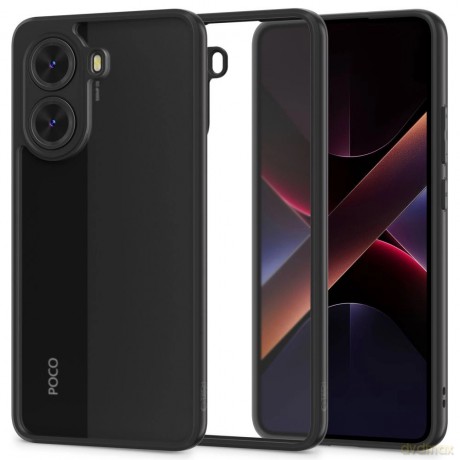 Etui Tech-Protect MagMat na Xiaomi Poco X7 5G - czarny mat