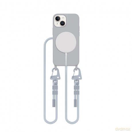 Etui Tech-Protect MagNecklace MagSafe na iPhone 13 MINI - szare