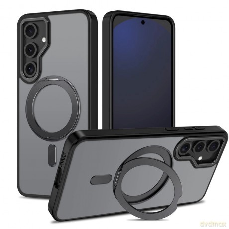 Etui Tech-Protect MagRing MagSafe na Samsung Galaxy S24 FE - czarne