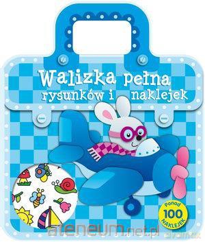 Walizka pełna rysunków i naklejek [KSIĄŻKA]