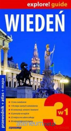 Wiedeń 3 w 1 Przewodnik + atlas + mapa [KSIĄŻKA]