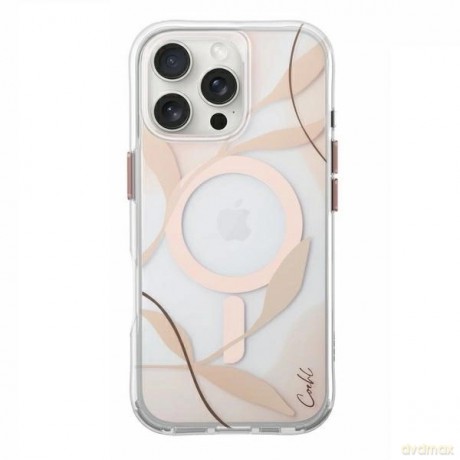 Etui UNIQ Coehl Verdure Magnetic Charging na iPhone 16 Pro Max - przezroczyste