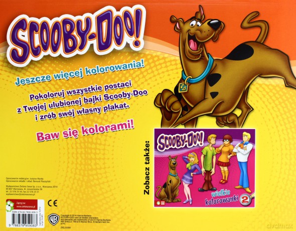 Wielkie kolorowanki cz 1 - Scooby-Doo [KSIĄŻKA]