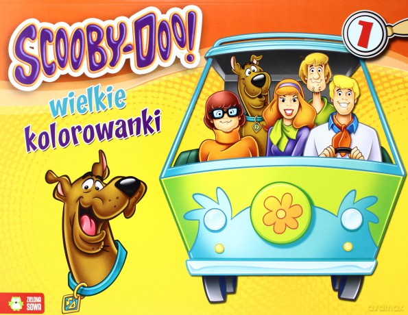 Wielkie kolorowanki cz 1 - Scooby-Doo [KSIĄŻKA]