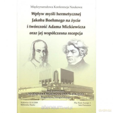 Wpływ myśli hermetycznej Jakoba Boehmego... [KSIĄŻKA]