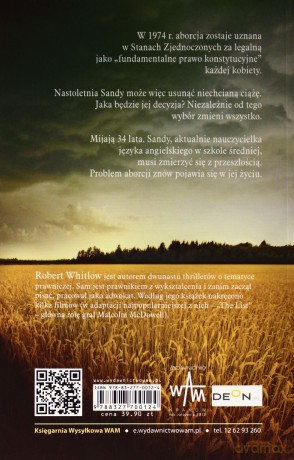 Wybór - Robert Whitlow [KSIĄŻKA]
