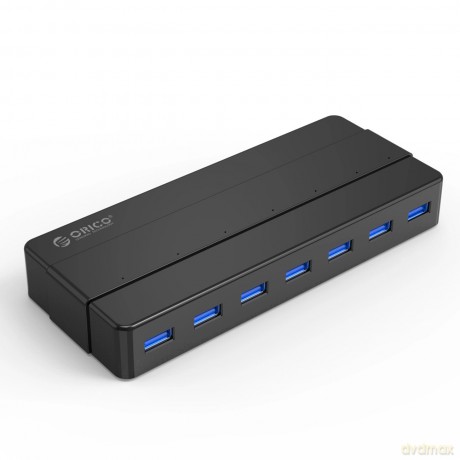 Hub Orico H7928-U3-V1 7x USB-A 3.0 - czarny