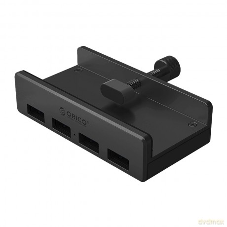 Hub Orico MH4PU montowany na zacisk 4x USB-A 3.0 - czarny