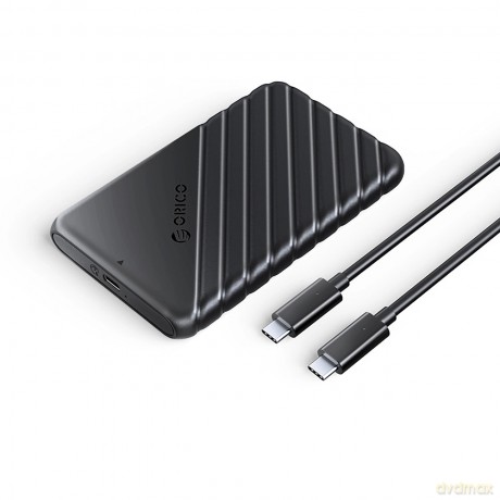 Kieszeń dyskowa Orico 25PW1C-C3 2,5" HDD/SSD USB-C 3.1 6Gb/s - czarna