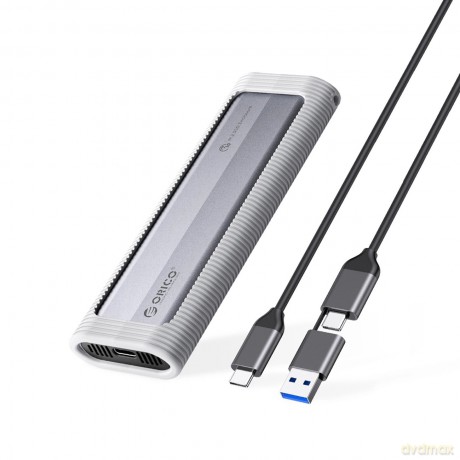 Kieszeń dyskowa Orico AXM2-G2 M.2 NVME USB-C 10Gb/s - szara