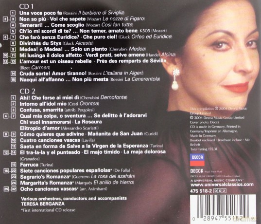 Teresa Berganza: Una Voce Poco Fa - A Portrait [CD]