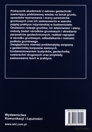 Zarys geotechniki [KSIĄŻKA]