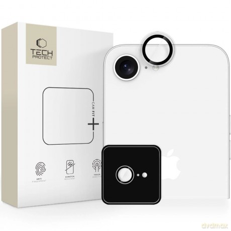 Nakładka na obiektyw Tech-Protect Camring Fit+ na iPhone 16e - przezroczyste