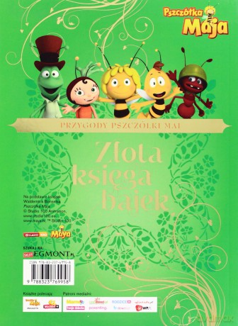 Złota Księga Bajek. Pszczółka Maja [KSIĄŻKA]