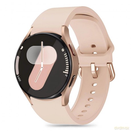 Pasek Tech-Protect Silicone na Samsung Galaxy Watch 4 / 5 / 5 Pro / 6 / 7 / FE - beżowy