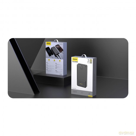 Powerbank Dudao K10Pro 2.4A 20000mAh 2 x USB-A - czarny