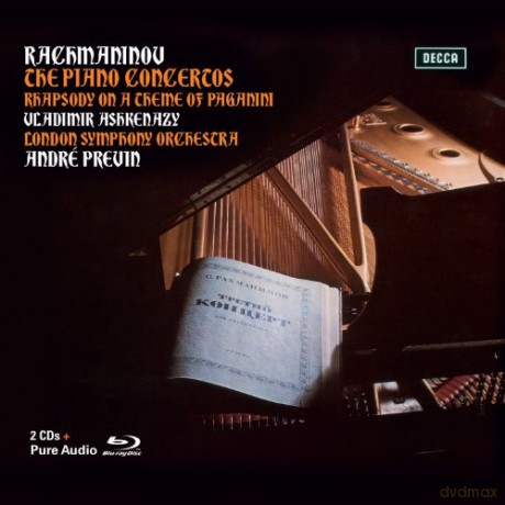 Vladimir Ashkenazy: Rachmaninov: The Piano Concertos Deluxe [Blu-Ray]+[2CD]