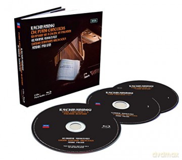 Vladimir Ashkenazy: Rachmaninov: The Piano Concertos Deluxe [Blu-Ray]+[2CD]