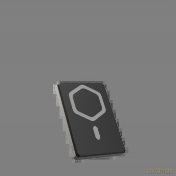 Powerbank UAG Ultra Slim 5K 5000 mAh z podstawką 10W kabel USB-C kompatybilny z MagSafe- tytanowy