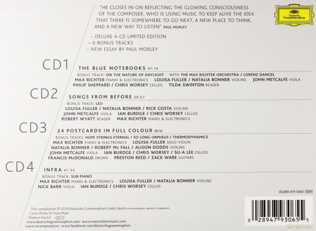 Max Richter: Retrospective [BOX] [4CD]