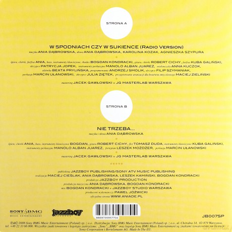 Ania Dąbrowska: W Spodniach Czy W Sukience (Single) [WINYL]