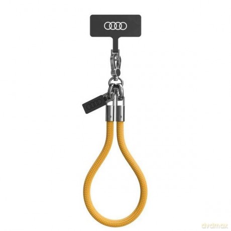 Smycz Audi Crossbody uniwersalna 28cm x 8mm - żółta
