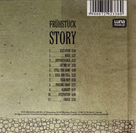 Fruhstuck: Story [CD]